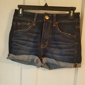 American eagle high rise shorties